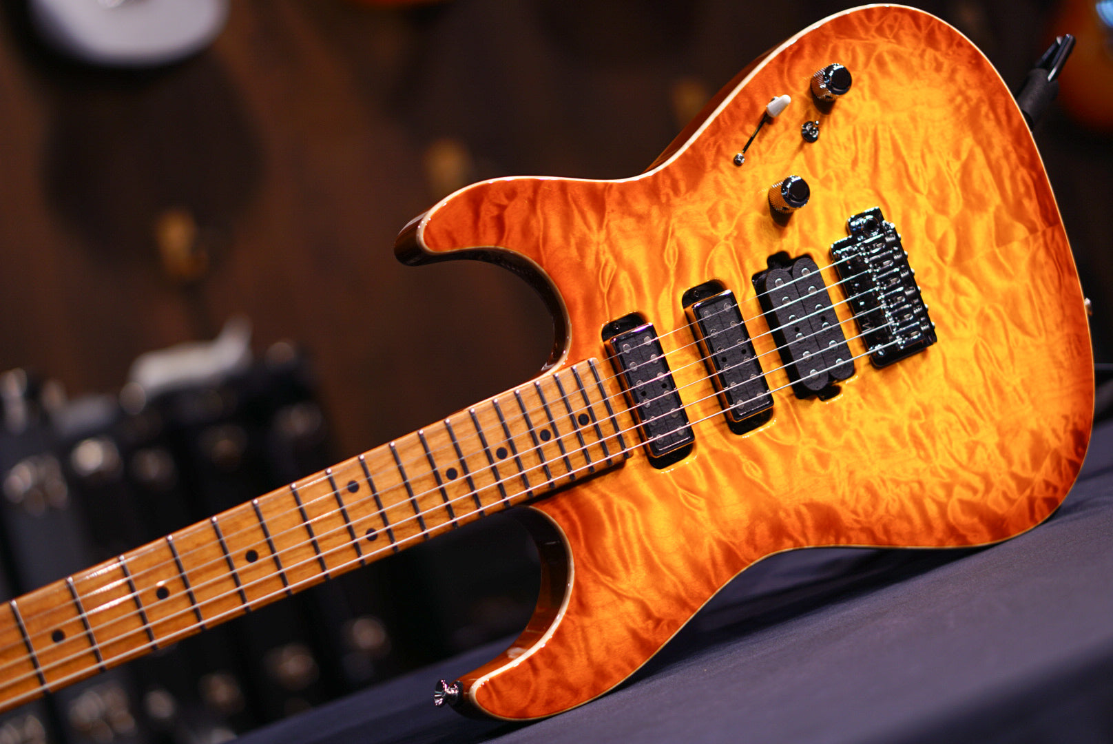 Tom Anderson Drop Top Shorty Honey Burst 04-25-23N - HIENDGUITAR Anderson GUITAR