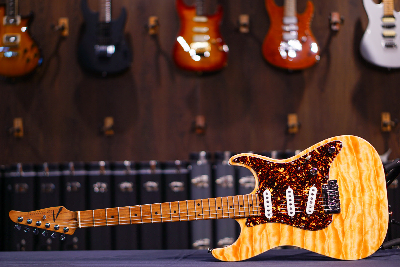 Tom Anderson Drop Top Classic Shorty Natural Honey 04-26-23A - HIENDGUITAR Anderson GUITAR