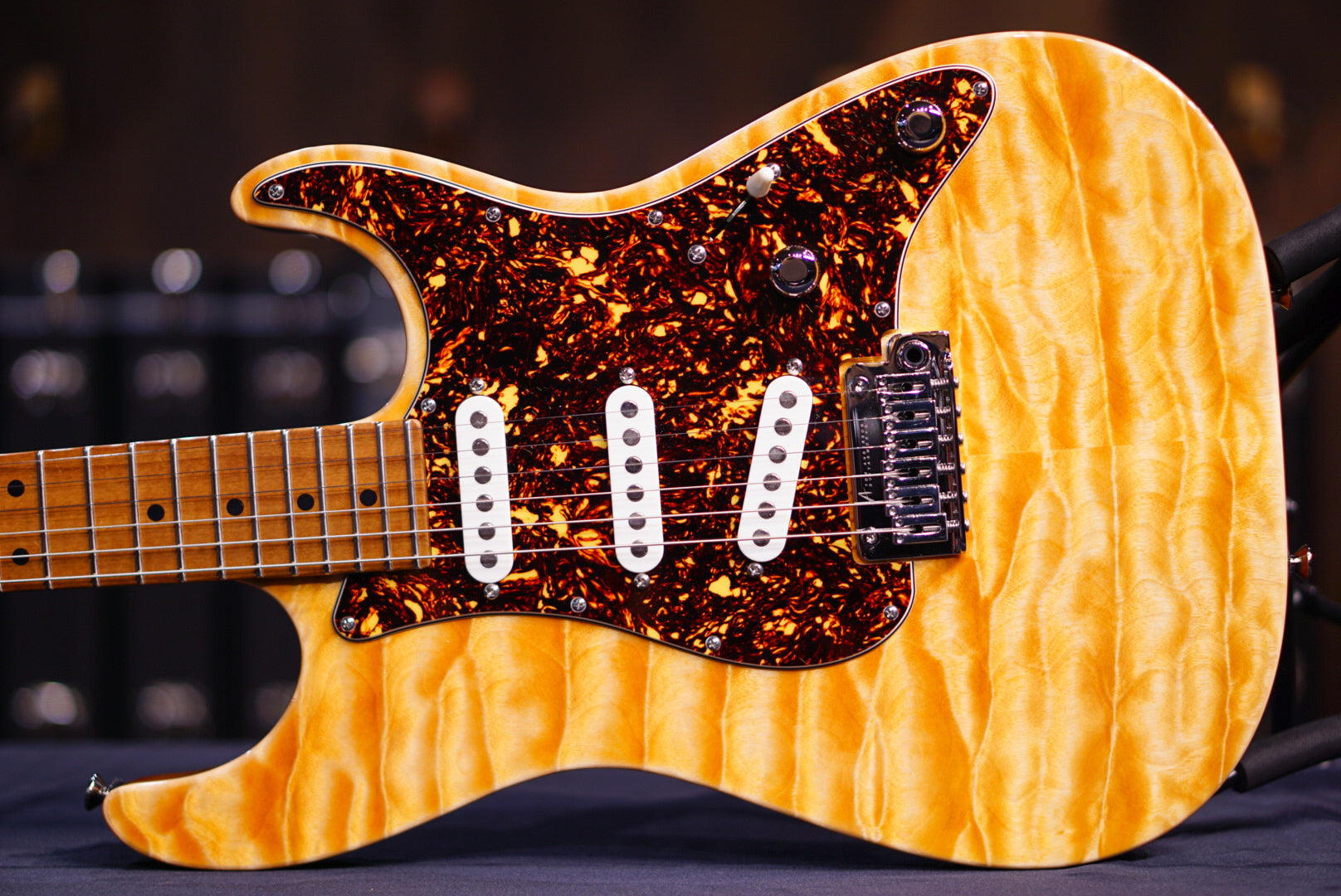 Tom Anderson Drop Top Classic Shorty Natural Honey 04-26-23A - HIENDGUITAR Anderson GUITAR