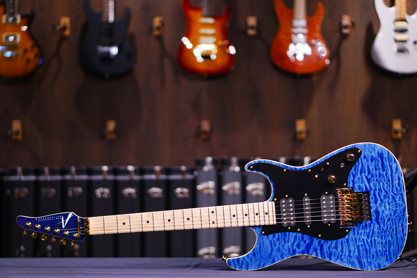 Tom Anderson Drop Top Classic Shorty Jack's Pacific Blue 08-10-23N - HIENDGUITAR Anderson GUITAR