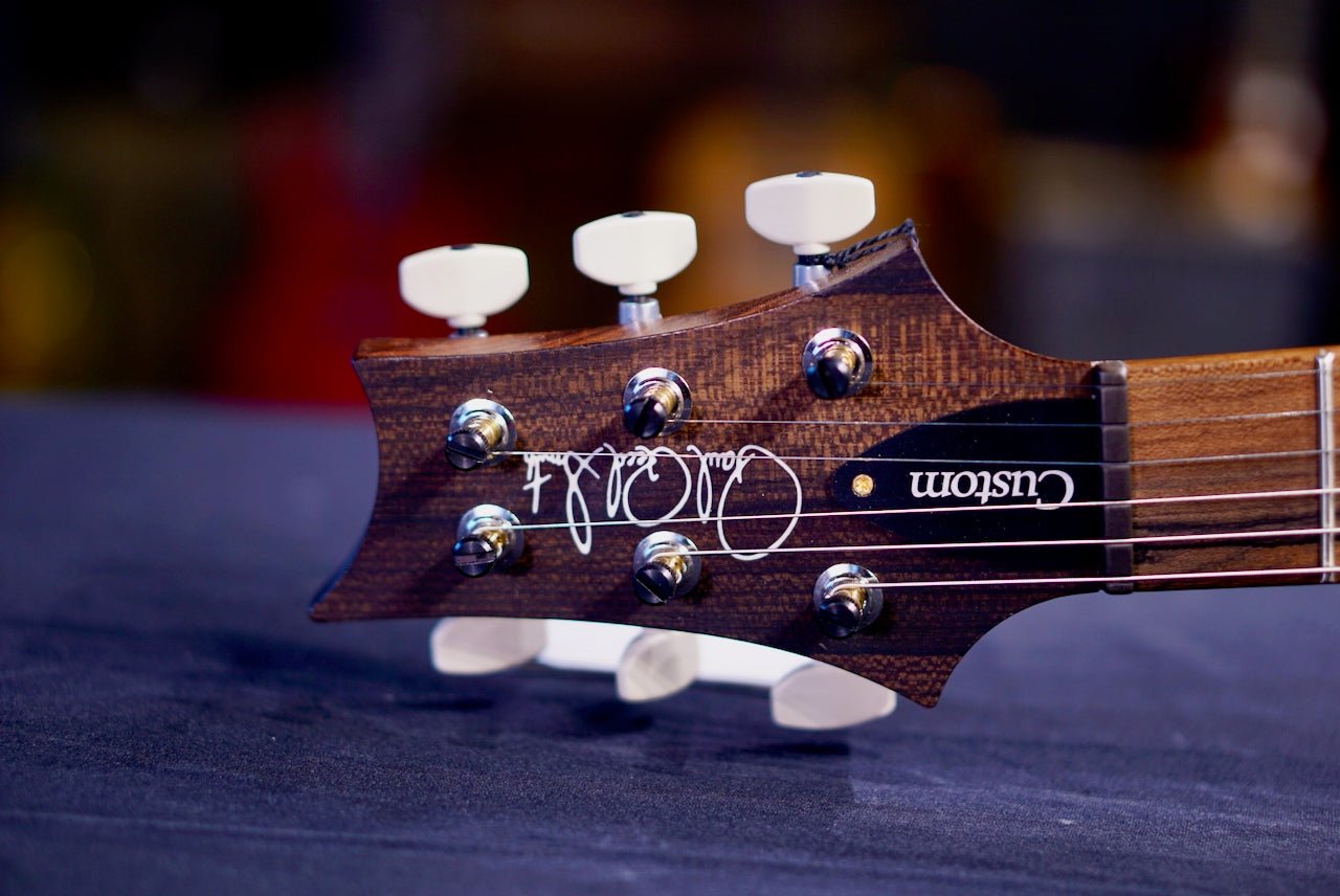 PRS Custom 24 Piezo Wood Library Rosewood Neck Gray Black Fade 0412656