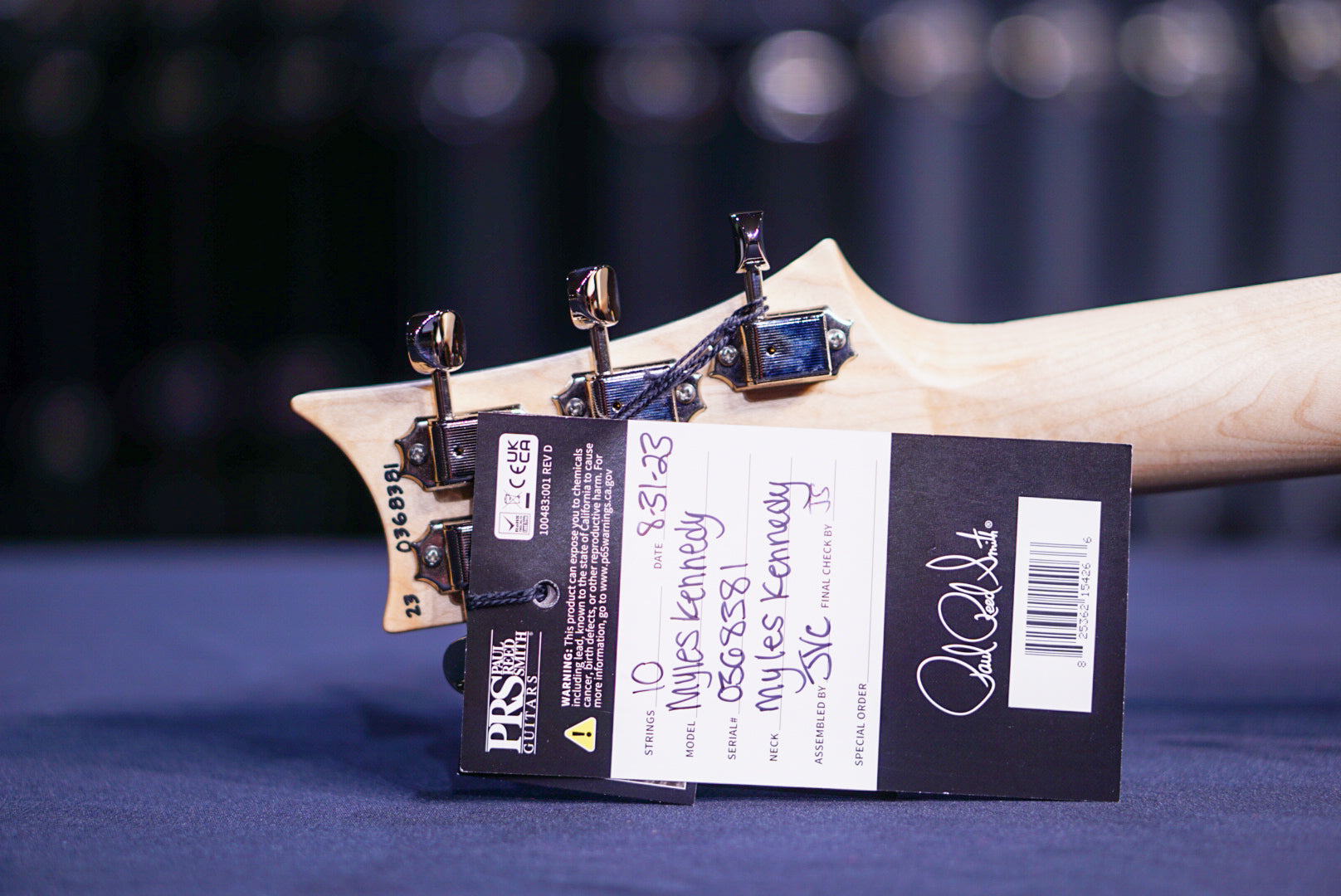 PRS Myles Kennedy hunter green 0368381 - HIENDGUITAR PRS GUITAR