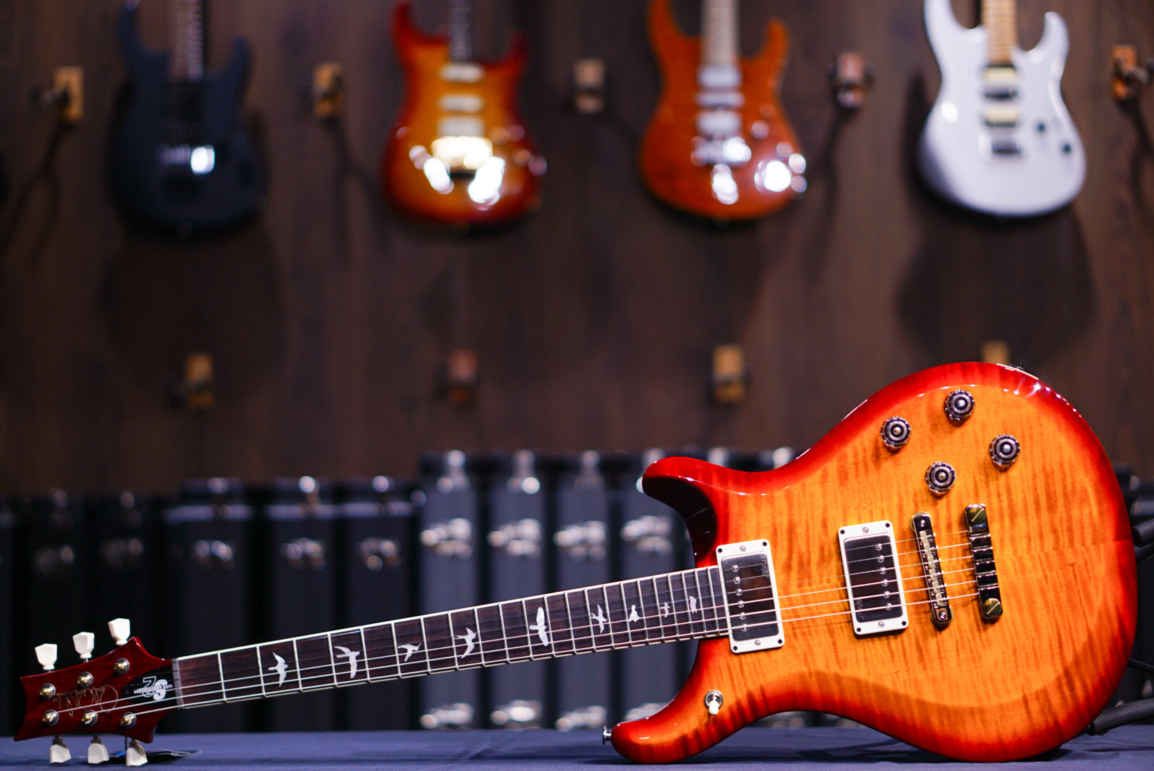 PRS 10TH ANNIVERSARY S2 MCCARTY 594 LIMITED EDITION Dark cherry sunburst S2069511 - HIENDGUITAR PRS GUITAR