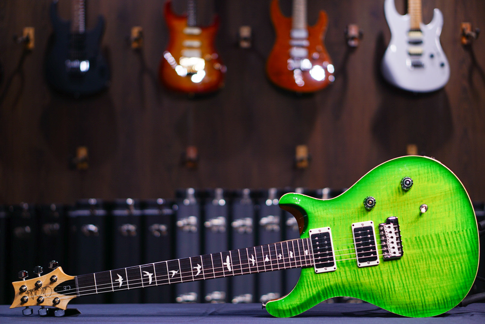 PRS CE24 eriza verde 0367210 - HIENDGUITAR PRS GUITAR