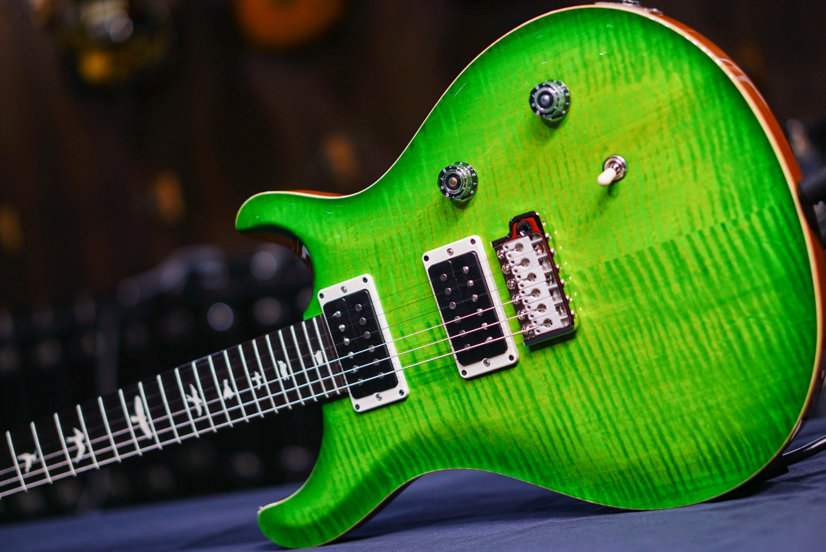 PRS CE24 eriza verde 0367210 - HIENDGUITAR PRS GUITAR
