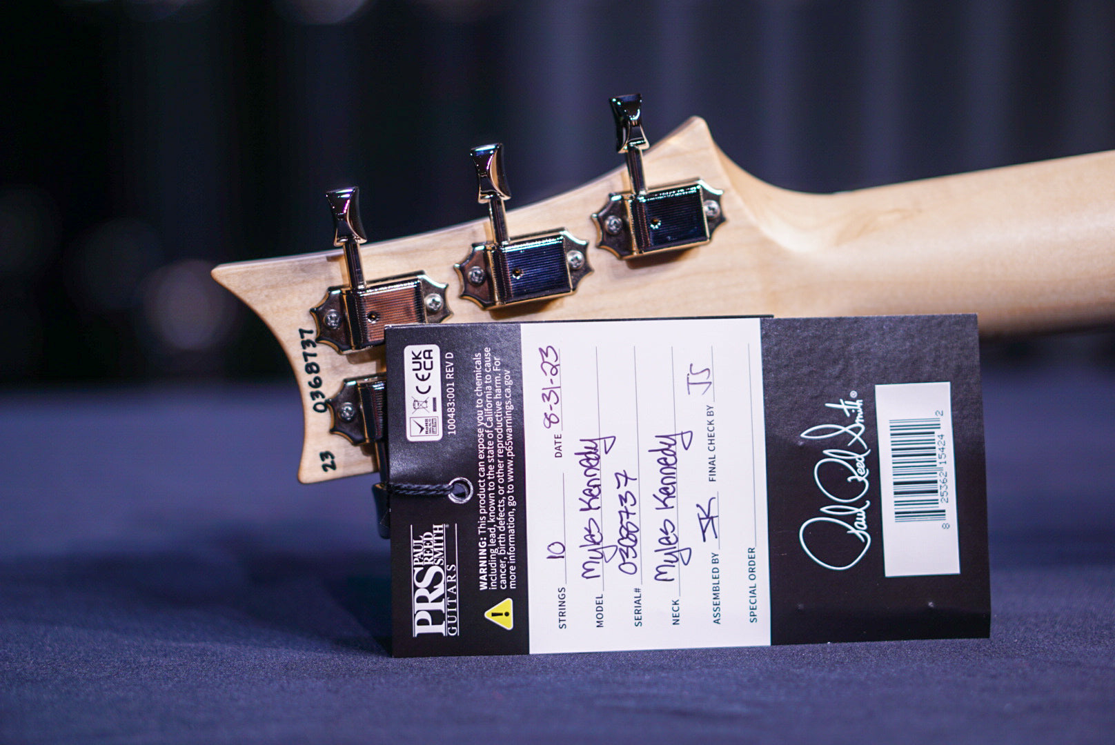 PRS Myles Kennedy Tri-Color Sunburst 0368737 - HIENDGUITAR PRS GUITAR