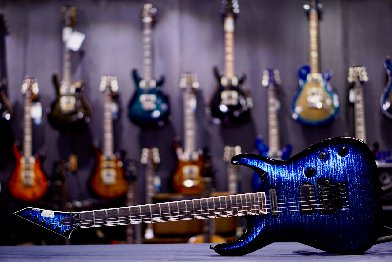 ESP Original Horizon-1 Glitter Storm Blue E8020252