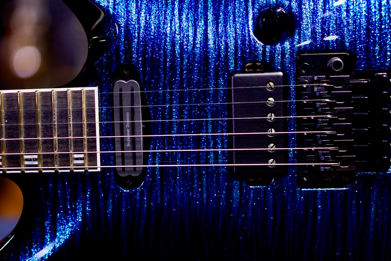 ESP Original Horizon-1 Glitter Storm Blue E8020252