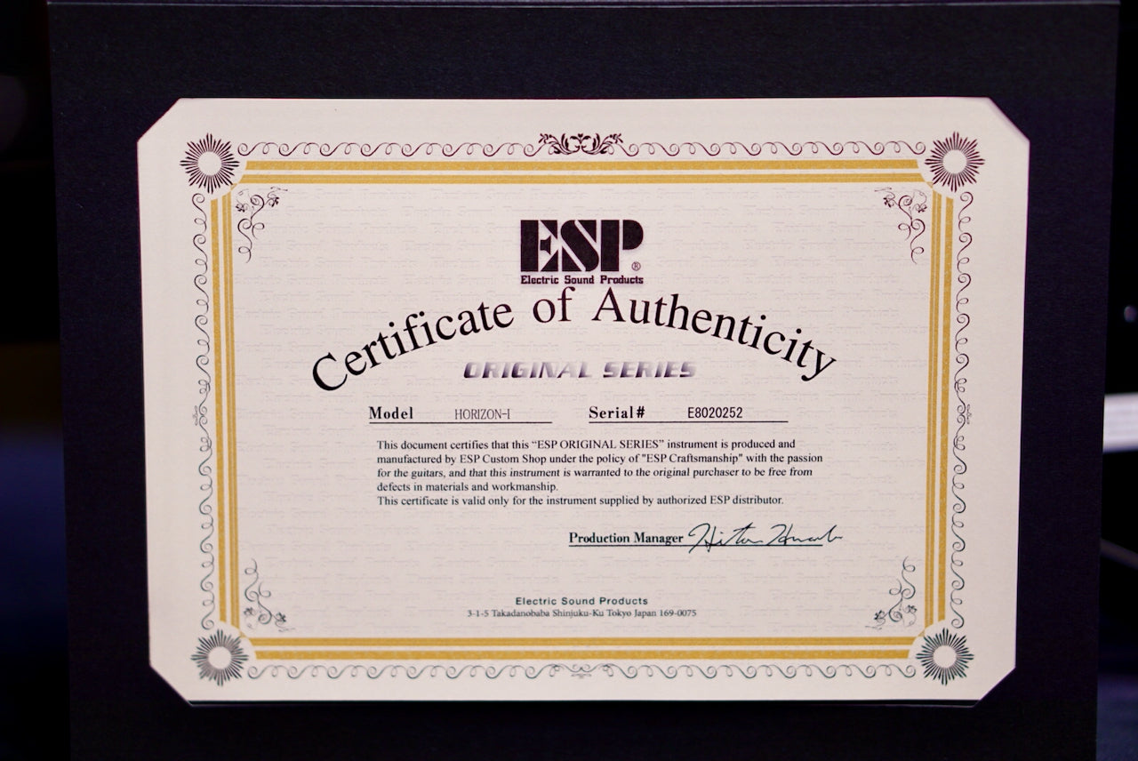 ESP Original Horizon-1 Glitter Storm Blue E8020252