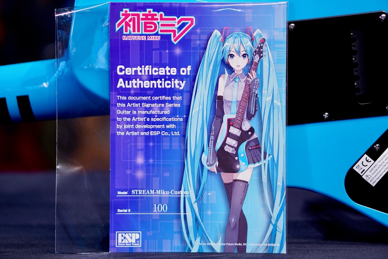 ESP Hatsune STREAM-Miku-Custom