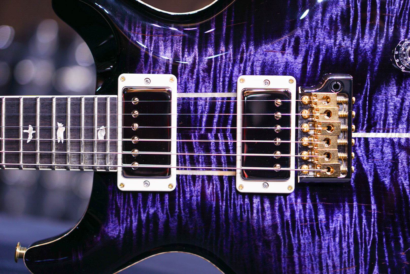 PRS Santana retro purple mist 10top 0366329 - HIENDGUITAR PRS GUITAR