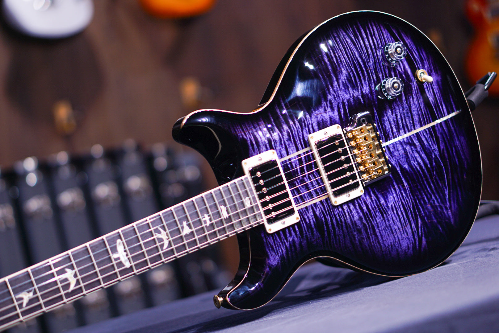 PRS Santana retro purple mist 10top 0366329 - HIENDGUITAR PRS GUITAR