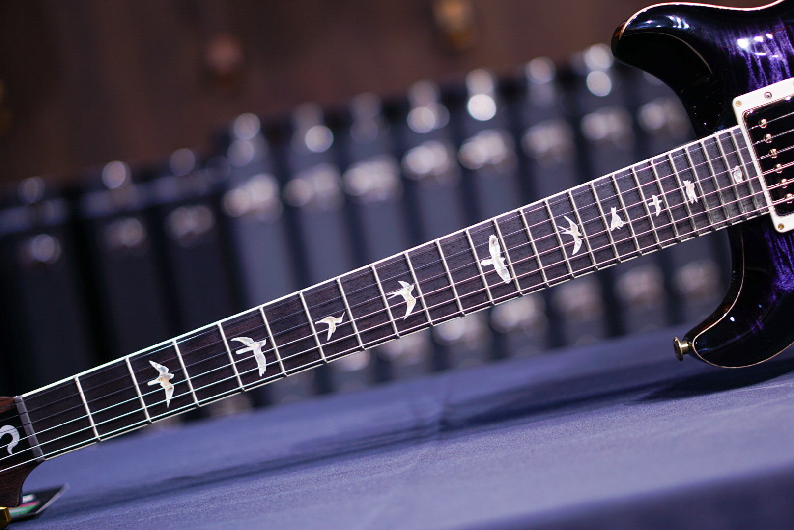 PRS Santana retro purple mist 10top 0366329 - HIENDGUITAR PRS GUITAR