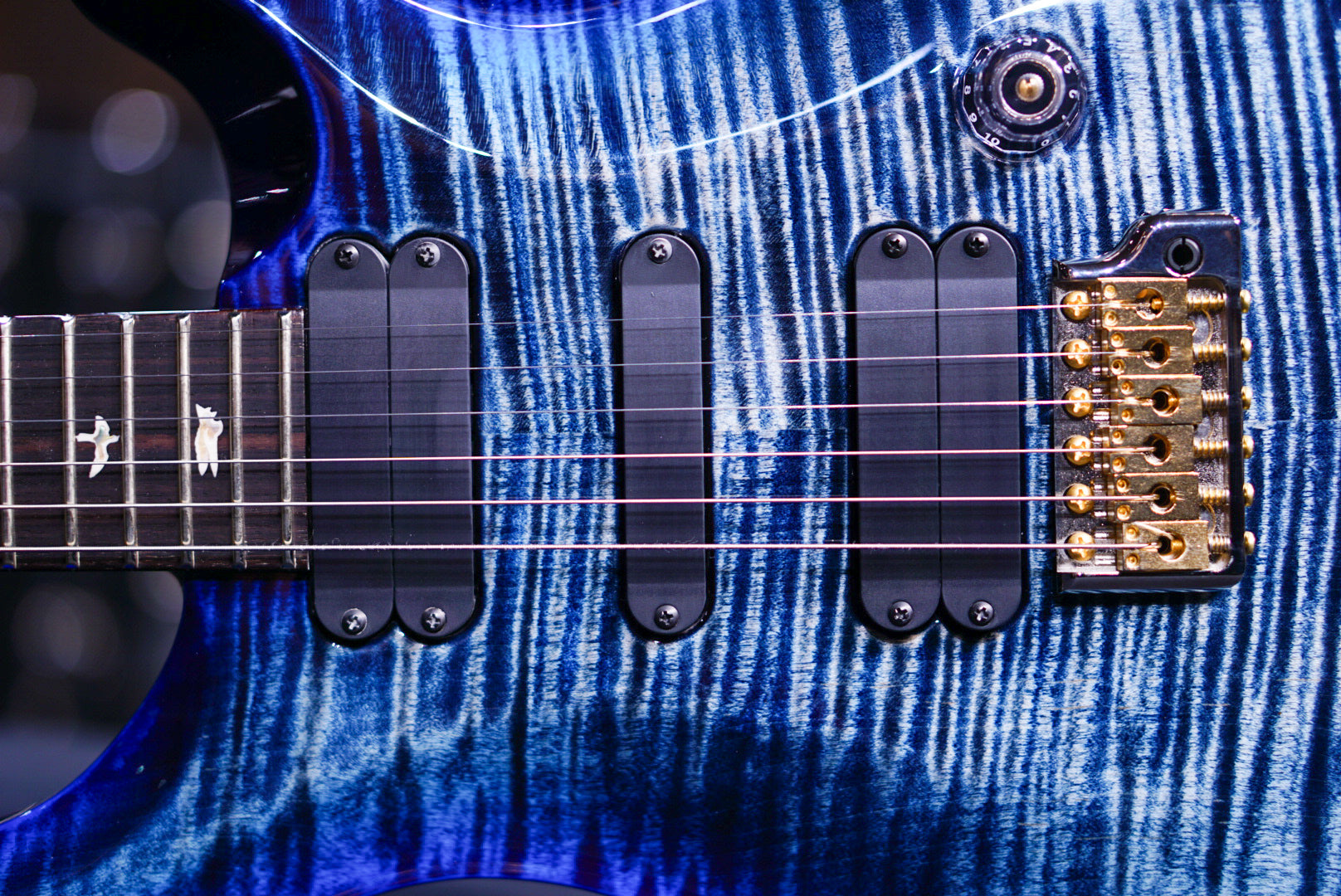 PRS 509 custom color faded blue 0365943 ( One of only ) 10 Top - HIENDGUITAR PRS GUITAR