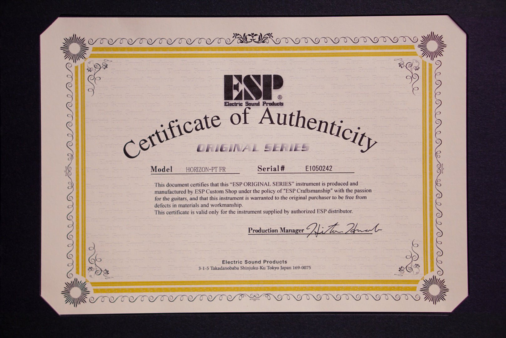 ESP Original HORIZON-PT FR Sugilite E1050242