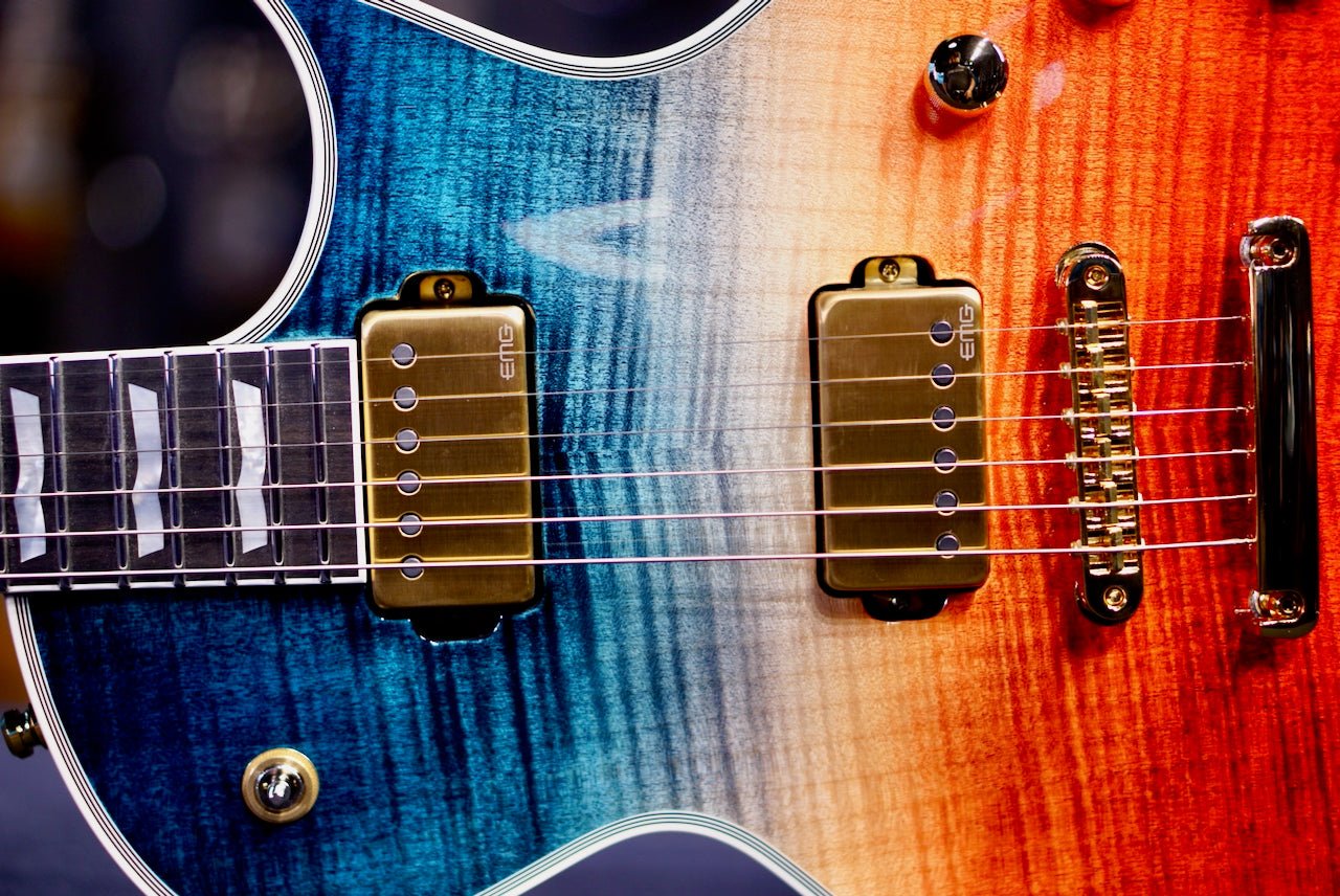 ESP ECLIPSE-CTM FM Blue Red Gradation E4030252