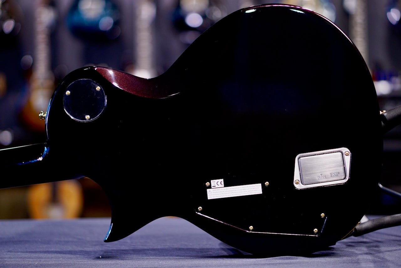 ESP ECLIPSE-CTM FM Violet Orange Sunburst E3030252