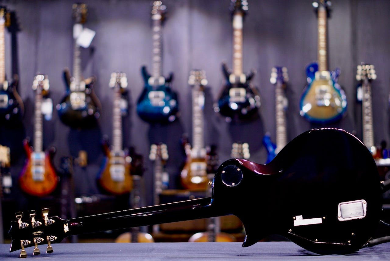 ESP ECLIPSE-CTM FM Violet Orange Sunburst E3030252