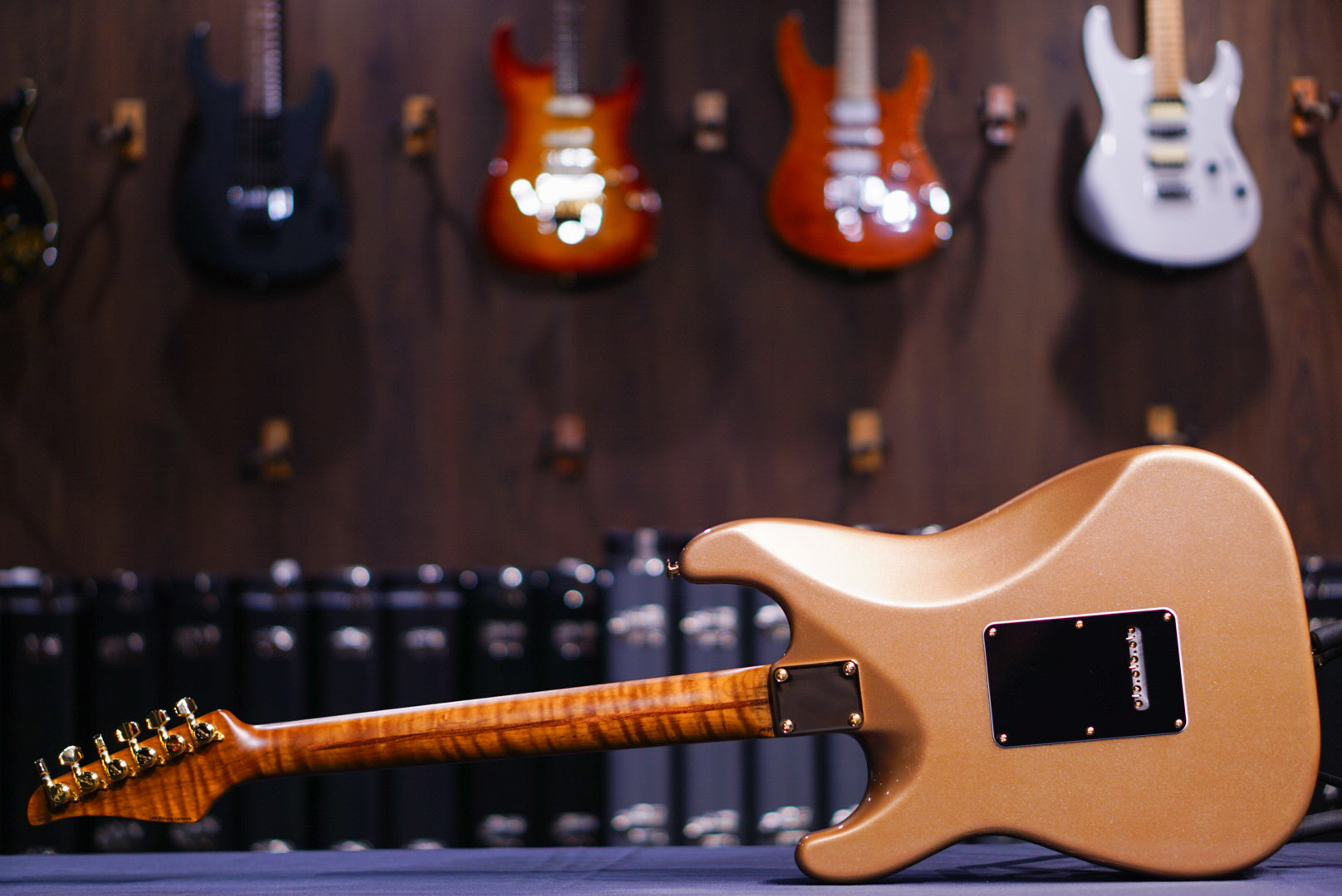 Suhr Classic custom antique firemist gold 77701 gold package - HIENDGUITAR SUHR GUITAR