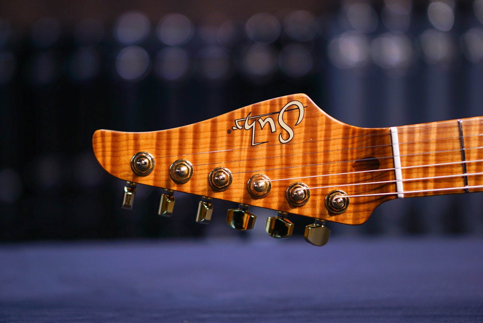 Suhr classic antique custom 3 tone burst 77702 gold package - HIENDGUITAR SUHR GUITAR