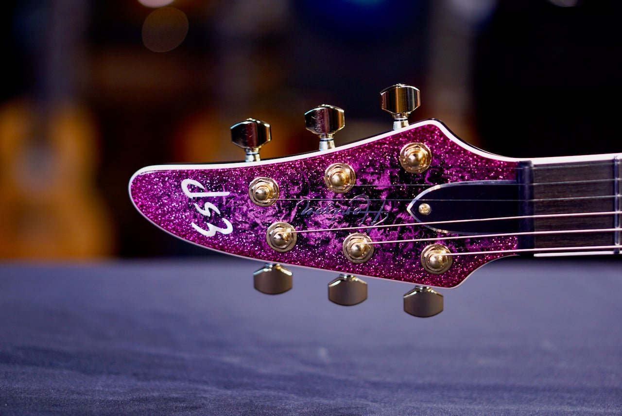 ESP HORIZON-PT NT Sugilite w/Violet Pearl Black E5400252