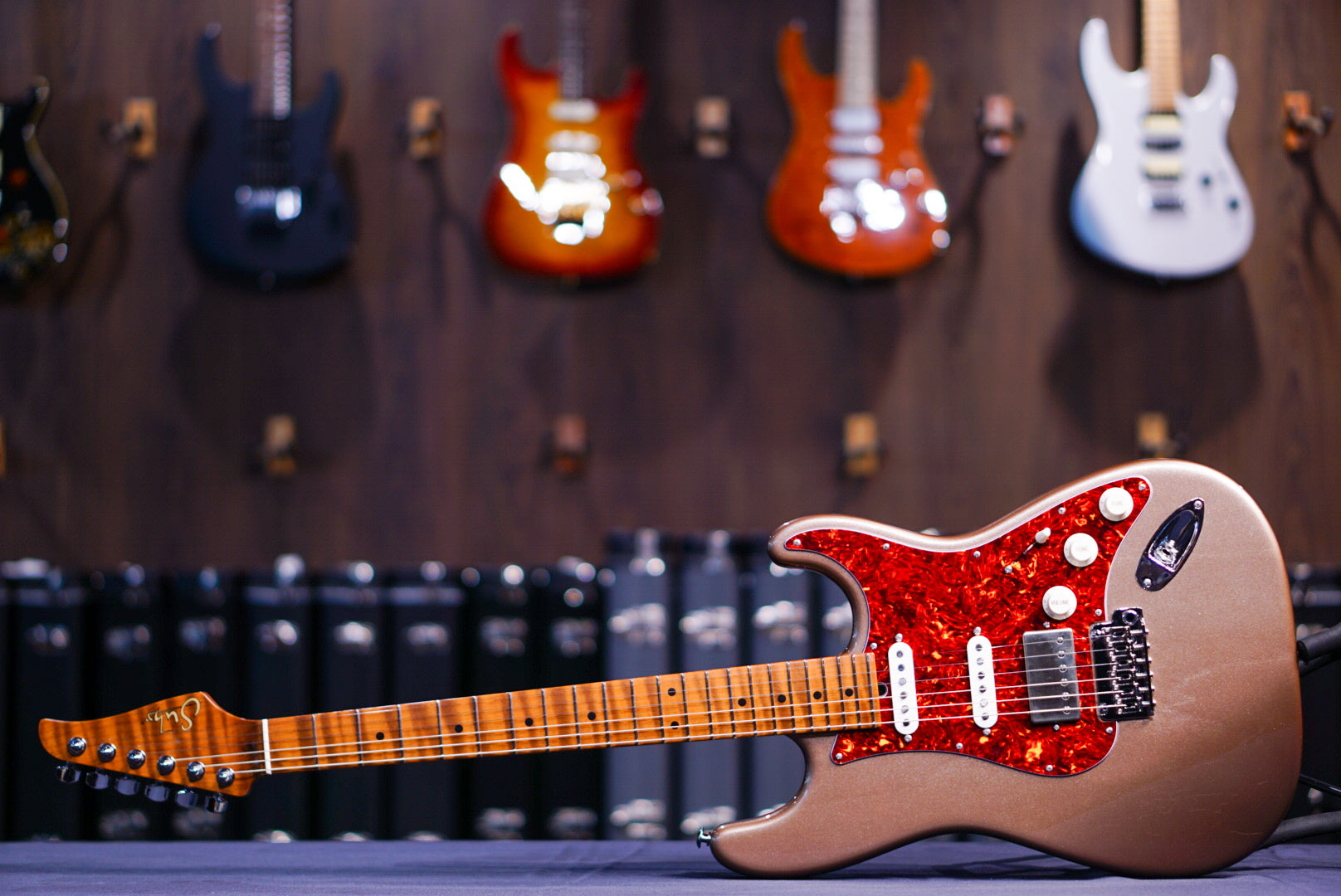 Suhr Classic custom antique firemist gold 77636 - HIENDGUITAR SUHR GUITAR