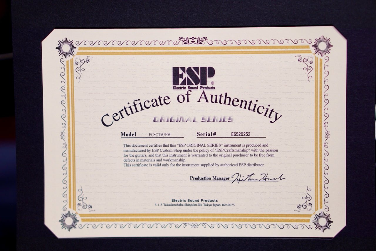 ESP ECLIPSE-CTM FM Red Blue Gradation E6520252