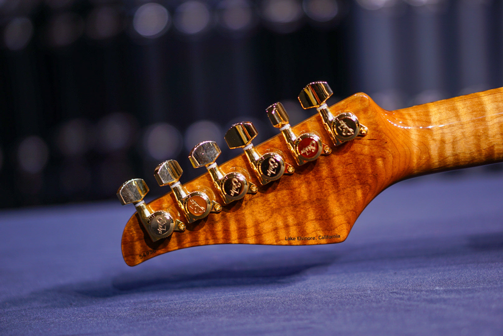 Suhr custom modern set neck waterfall burl trans charcoal 54938 - HIENDGUITAR SUHR GUITAR