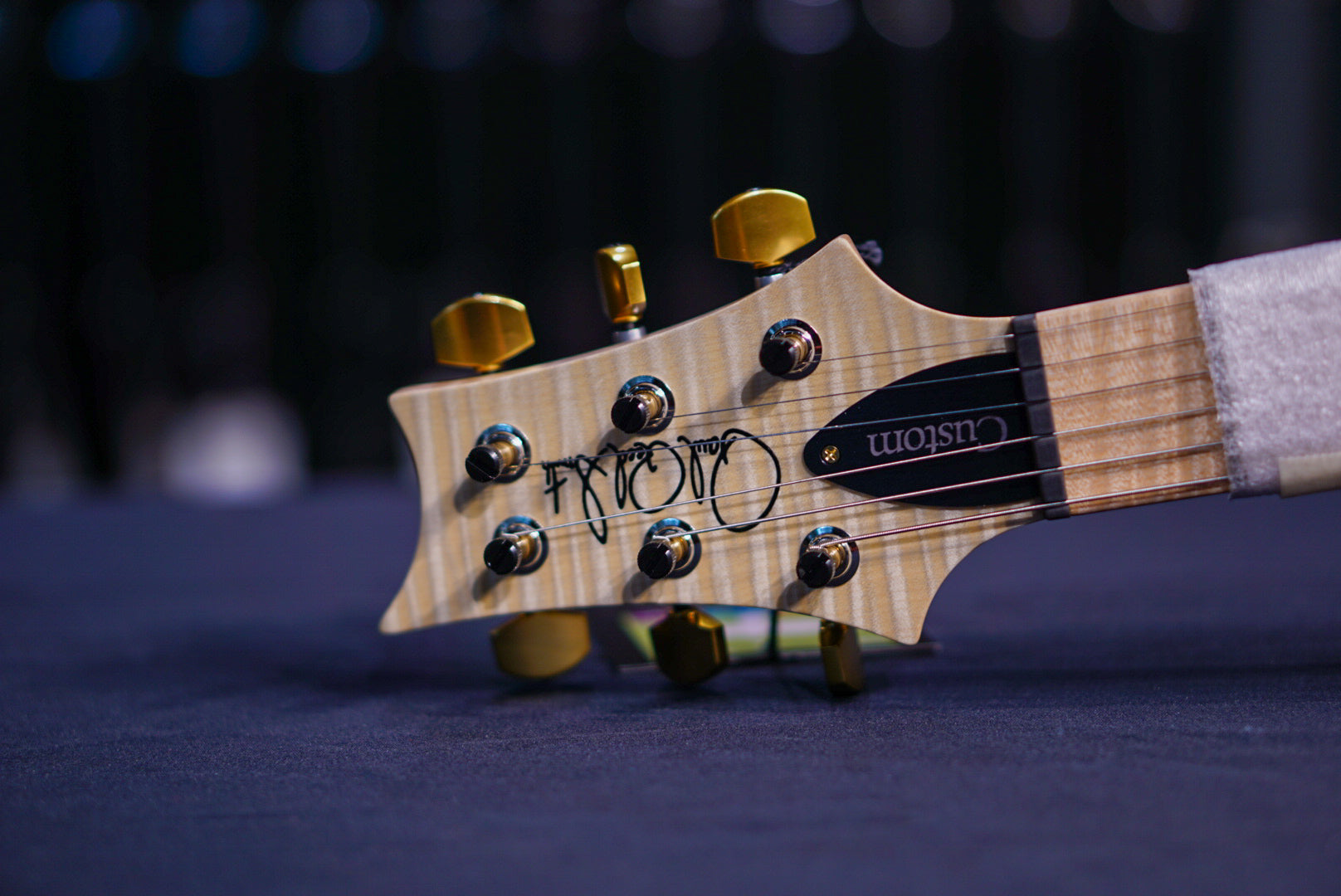 PRS Custom 24 wood library orange fade 0369345 - HIENDGUITAR PRS GUITAR