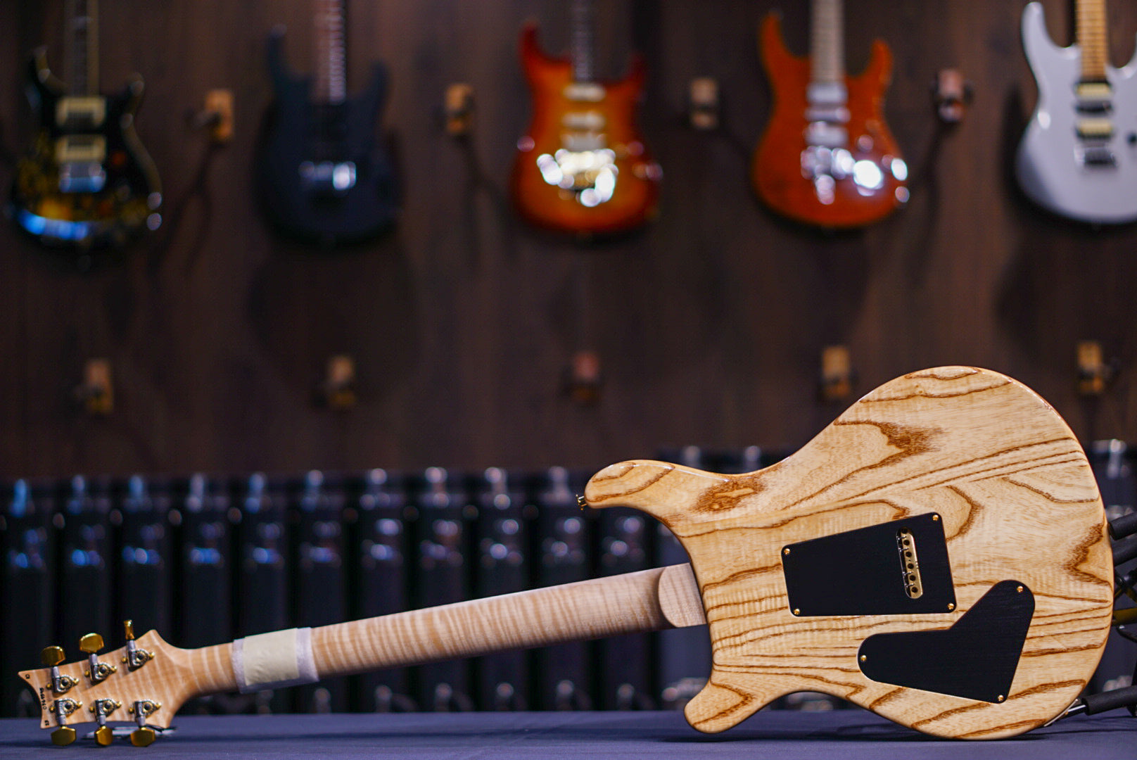 PRS Custom 24 wood library orange fade 0369345 - HIENDGUITAR PRS GUITAR