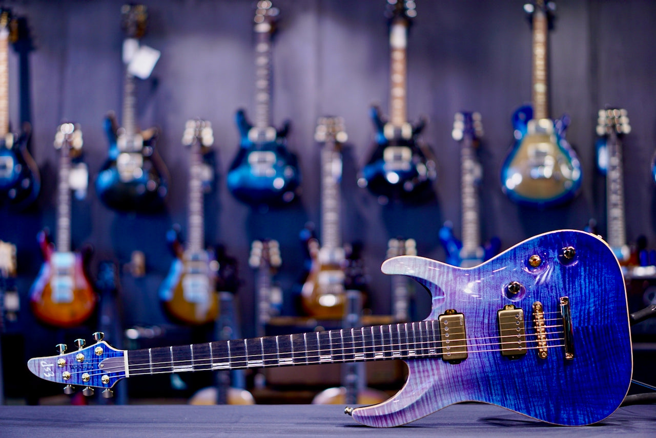 ESP Horizon CTM NT FM See Thru Blue Indigo Purple Gradation E2520252