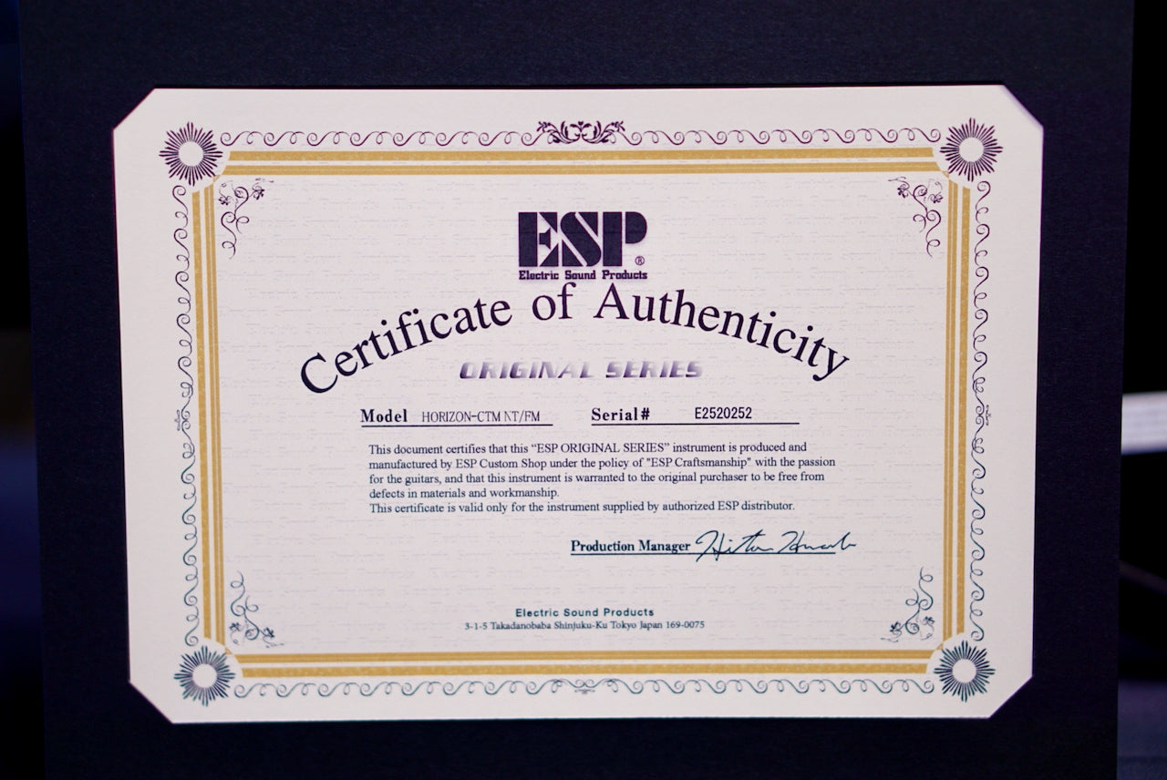 ESP Horizon CTM NT FM See Thru Blue Indigo Purple Gradation E2520252