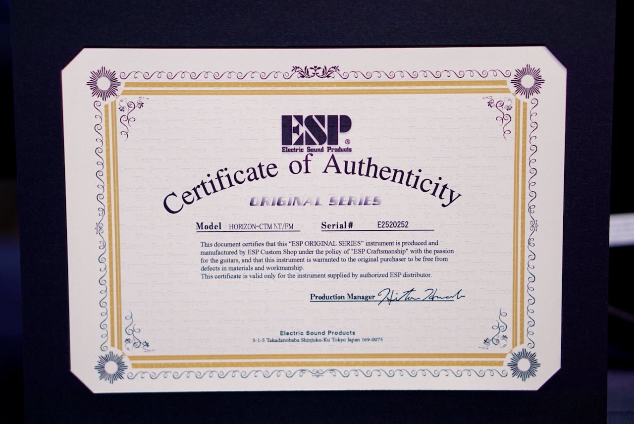 ESP Horizon CTM NT FM See Thru Blue Indigo Purple Gradation E2520252