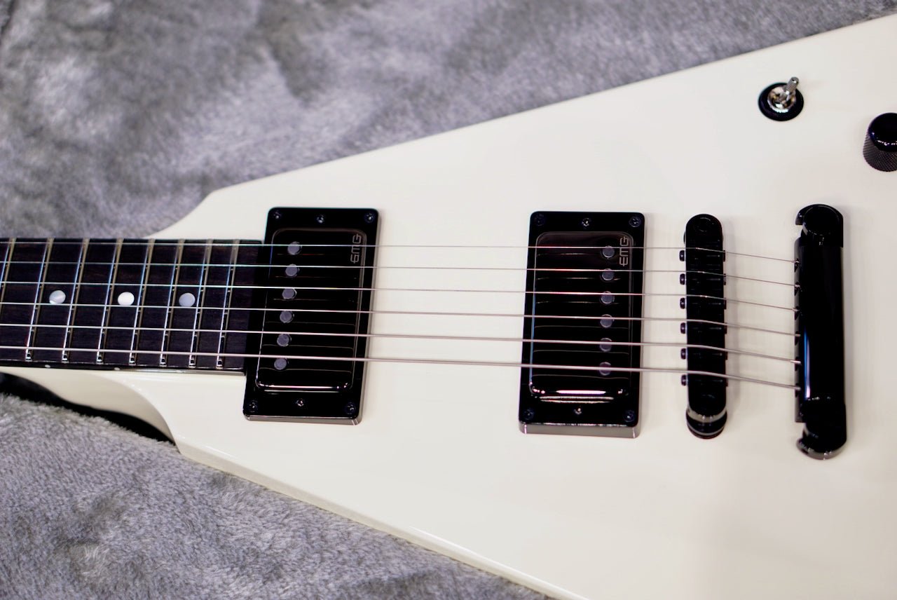 ESP Vulture James Hetfield Signature Olympic White EJHV0204