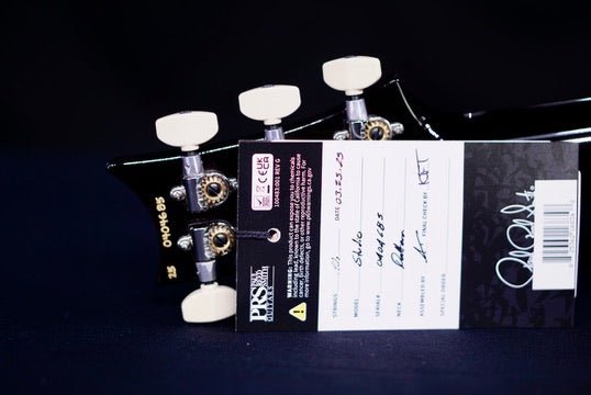 PRS Studio Black Gold Wraparound Burst 0404685