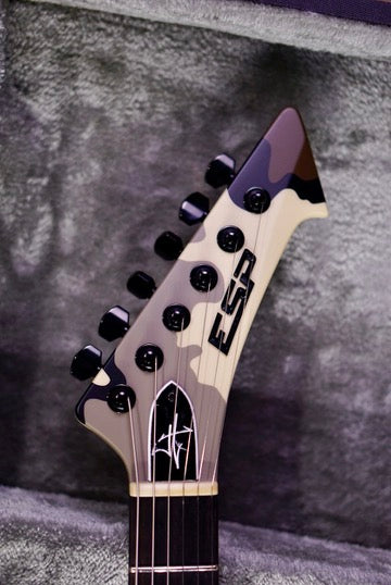 ESP SNAKEBYTE CAMO James hetfield signature E7831242