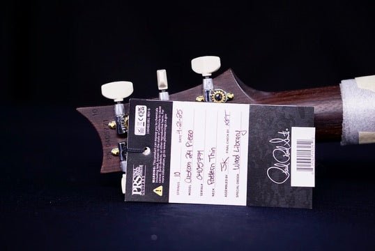 PRS Custom 24 Piezo wood library Rosewood Neck Run Faded Whale Blue 0405771