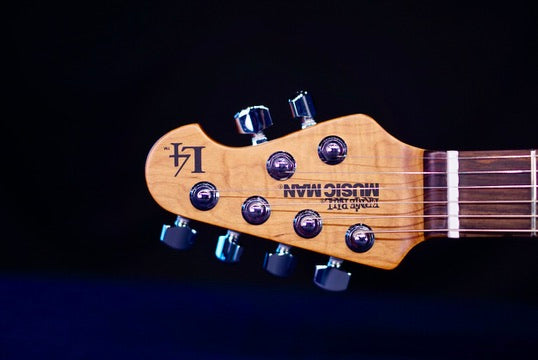 Ernie Ball Music Man Luke 4 HSS Black Sparkle H08333