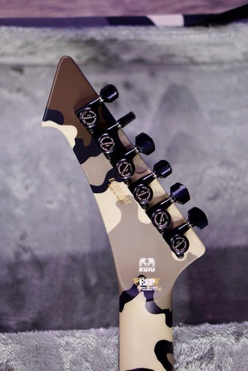 ESP SNAKEBYTE CAMO James hetfield signature E07001242