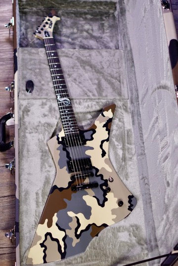 ESP SNAKEBYTE CAMO James hetfield signature E0710241