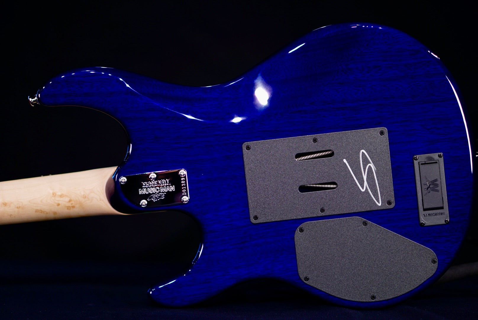 Ernie Ball Music Man Luke 4 HSS Green Tide D01389