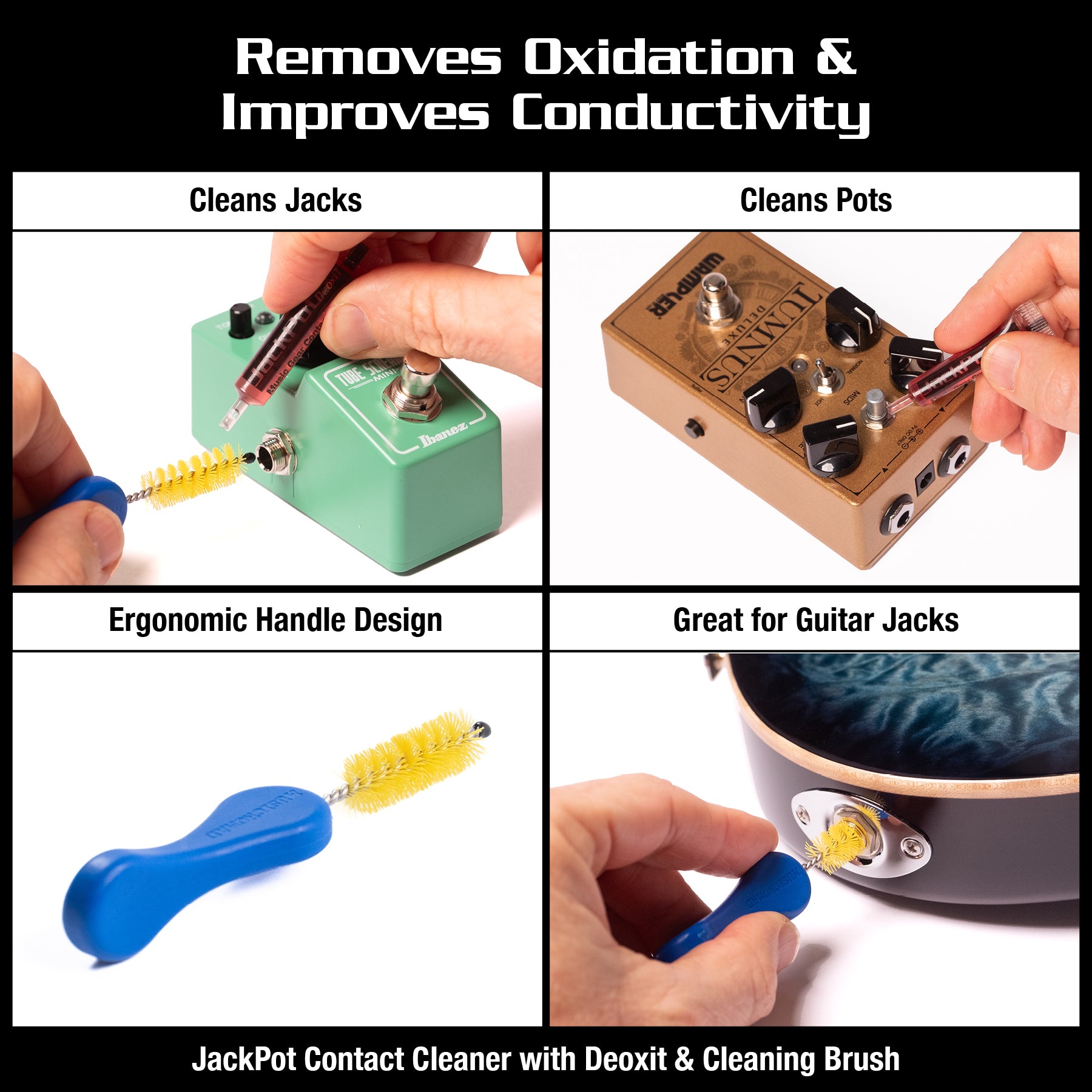 Musicnomad Pedal Care Kit for Guitar & Bass MN286