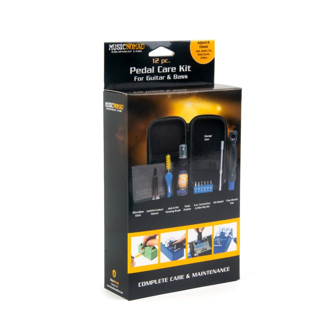 Musicnomad Pedal Care Kit for Guitar & Bass MN286