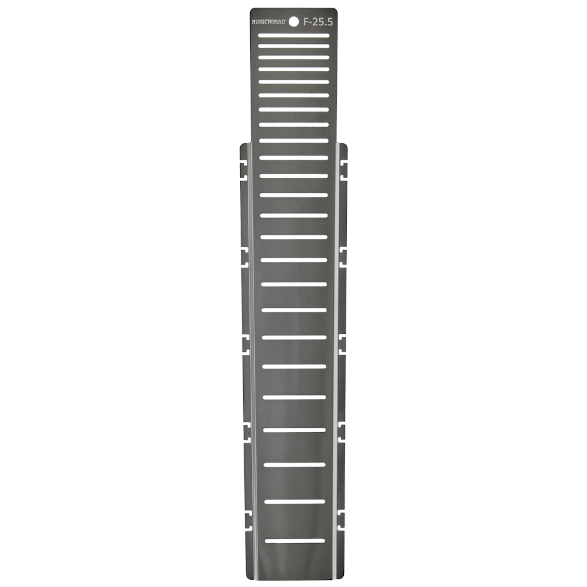 MusicNomad Fret Shield™ - Total Fretboard Protector Guard Tool for fret polishing on 25.5" Guitar Fret Scale (MN800) - HIENDGUITAR musicnomad musicnomad