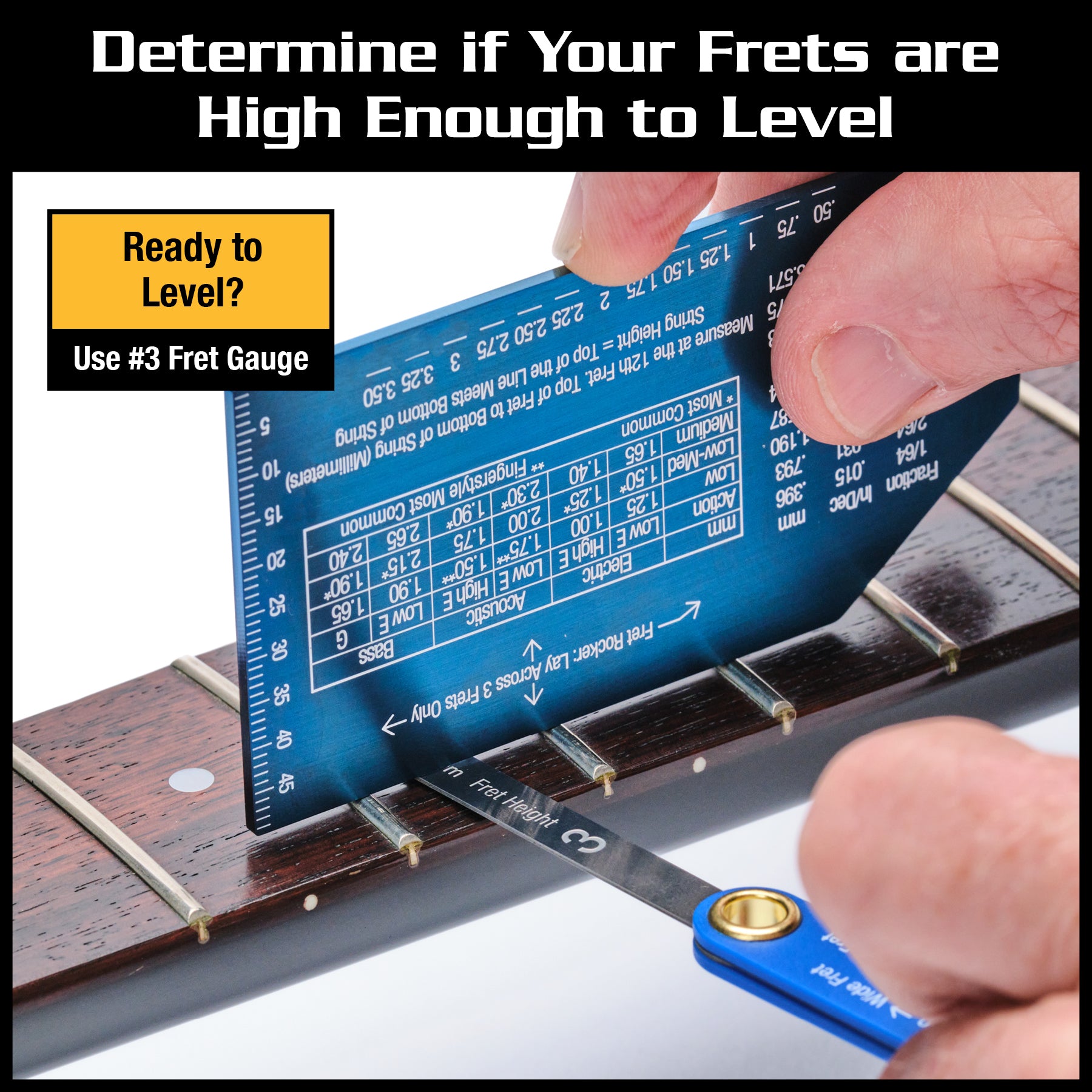 Music Nomad Precision Fret Gauge  MN840