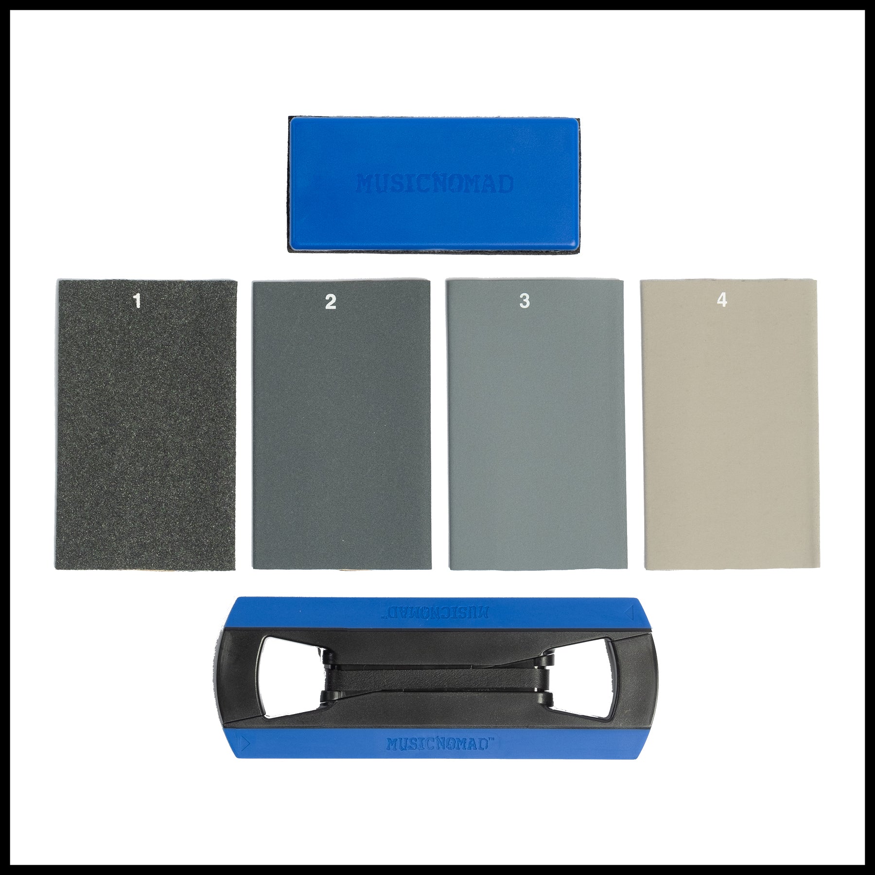 MusicNomad 6 pc. Tracers Fret Finishing Kit MN860