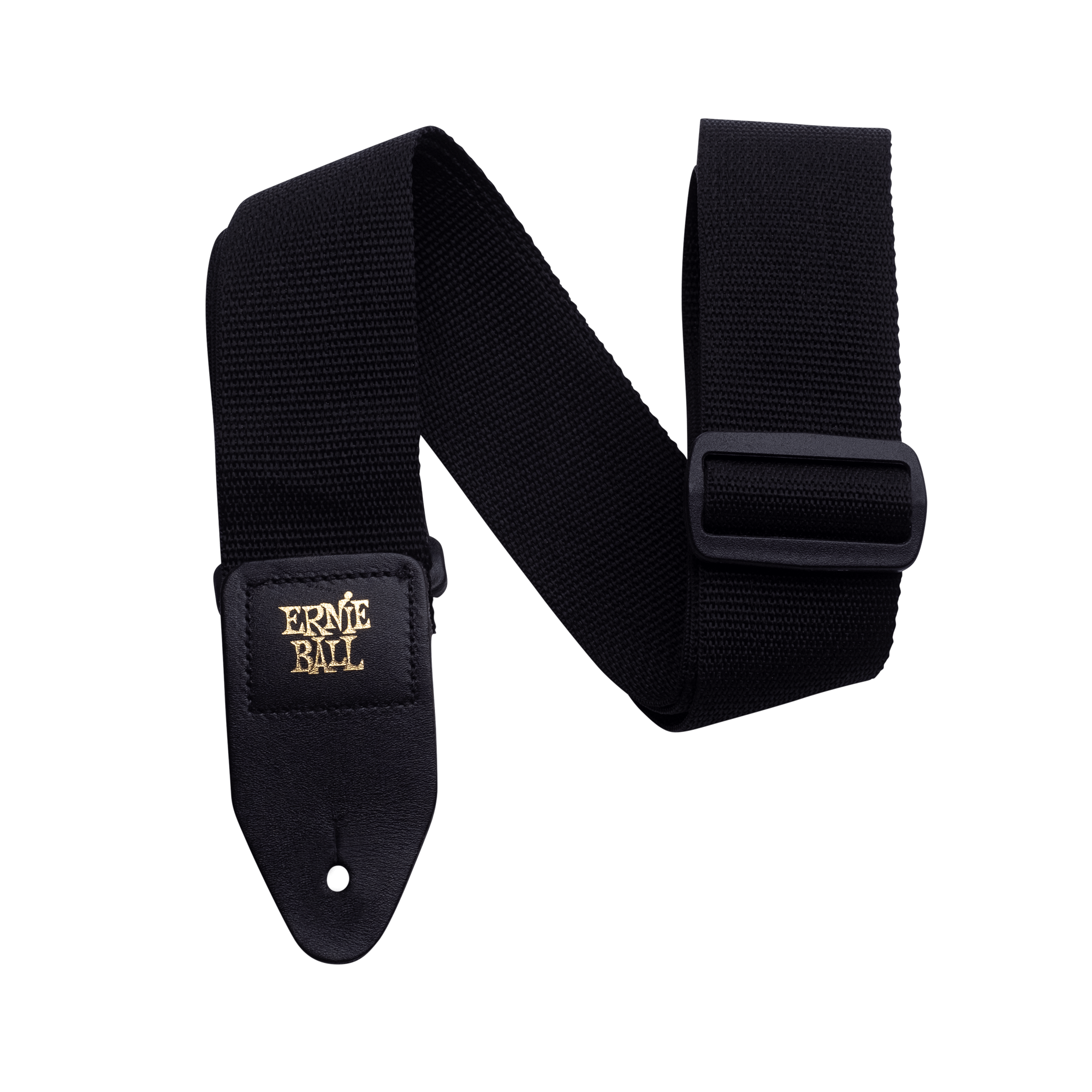 Ernie Ball Polypro Guitar Strap/Bass Strap - Black