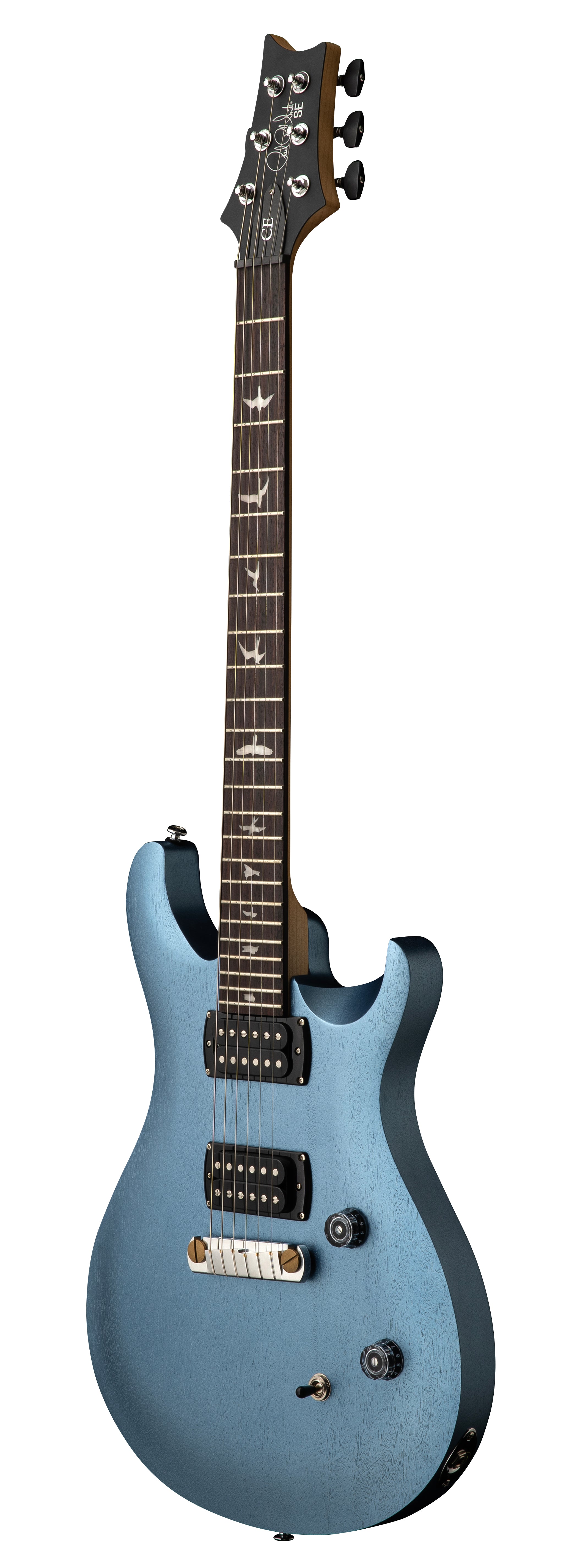 PRS SE CE24 Standard Stoptail Satin Ice Blue Metallic