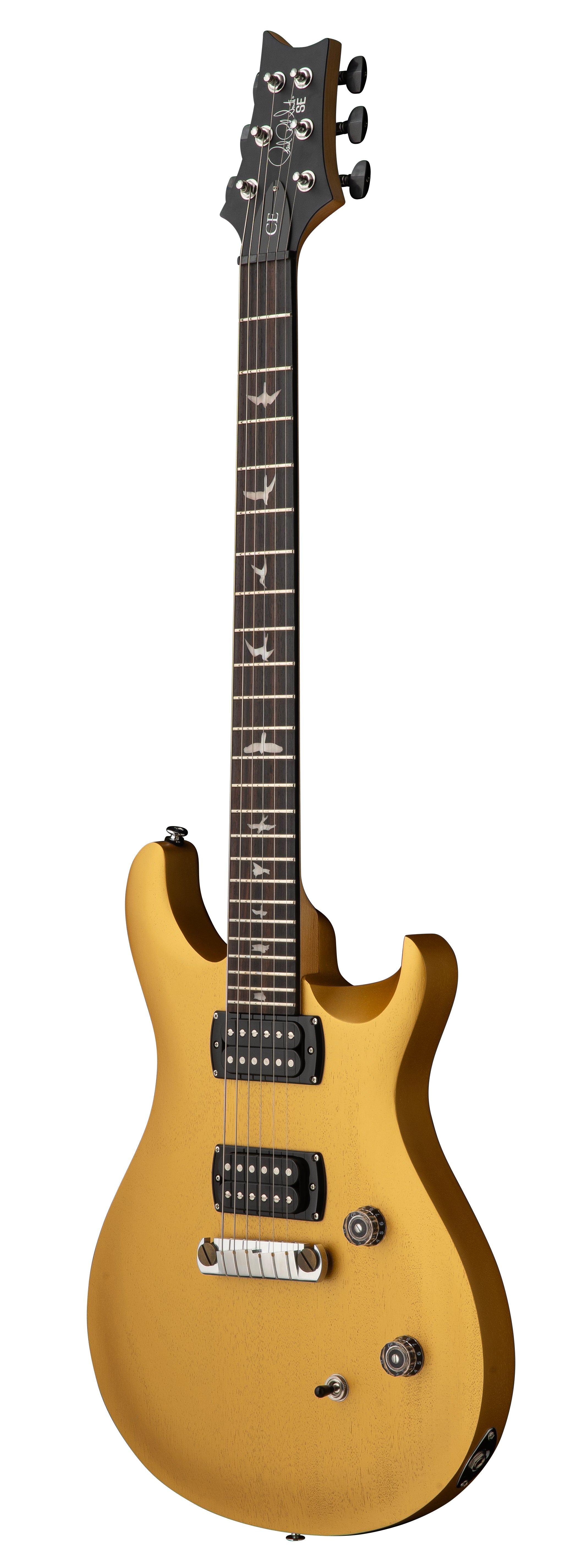 PRS SE CE24 Standard Stoptail Satin Metallic Gold