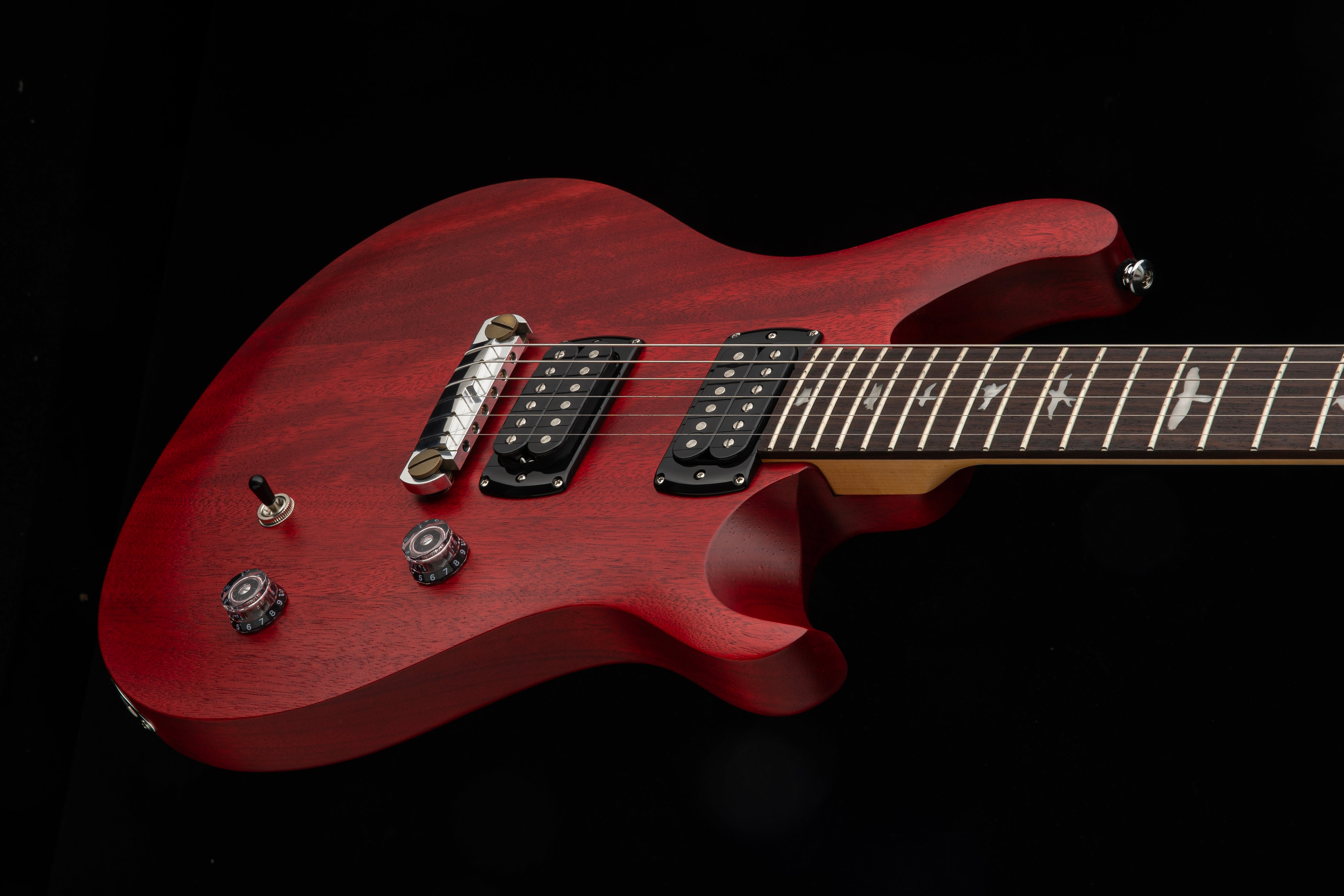 PRS SE CE24 Standard Stoptail Satin Vintage Cherry